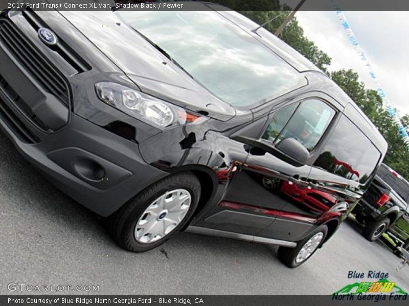 Shadow Black / Pewter 2017 Ford Transit Connect XL Van
