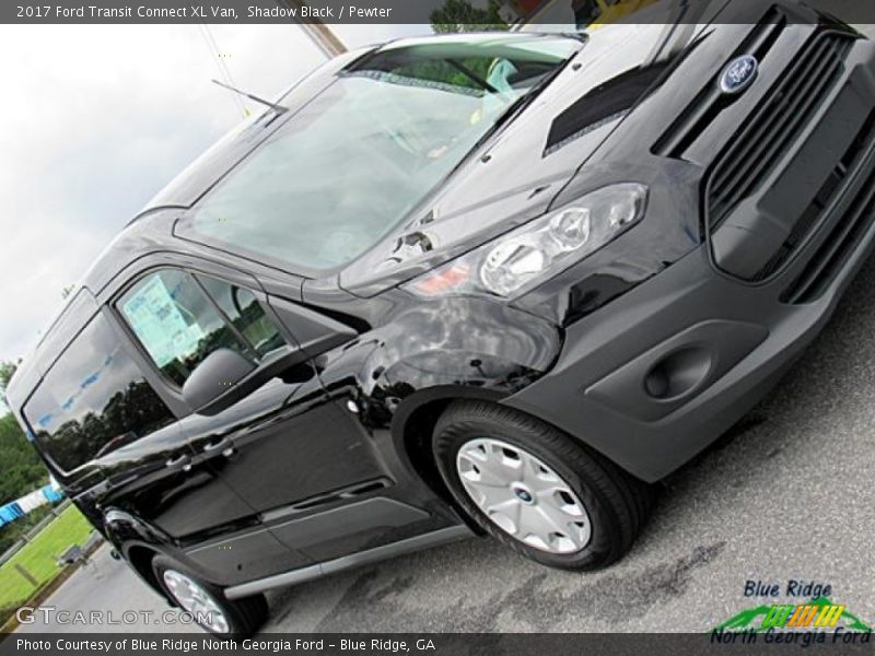 Shadow Black / Pewter 2017 Ford Transit Connect XL Van