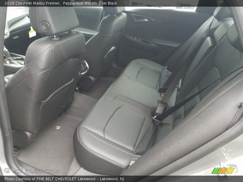 Pepperdust Metallic / Jet Black 2018 Chevrolet Malibu Premier