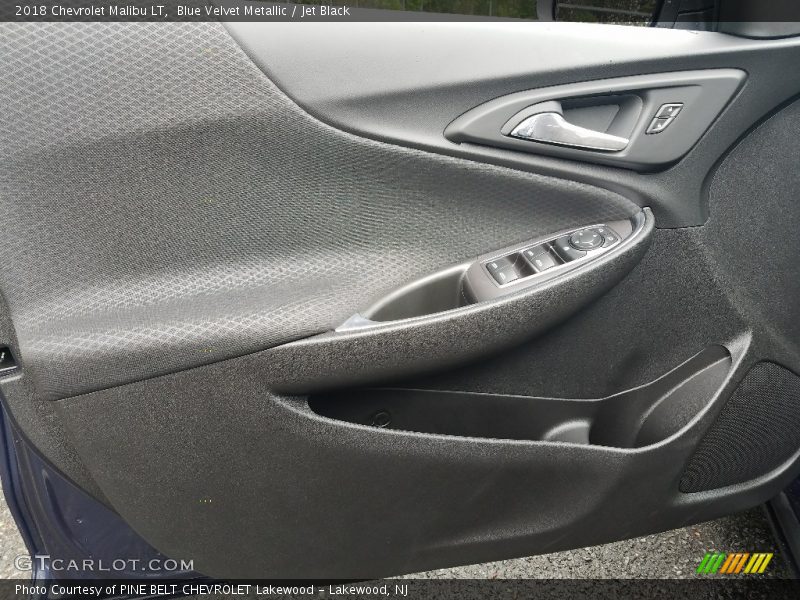 Blue Velvet Metallic / Jet Black 2018 Chevrolet Malibu LT