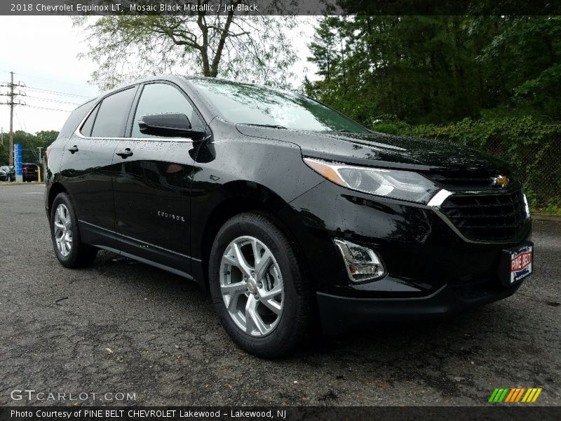 Mosaic Black Metallic / Jet Black 2018 Chevrolet Equinox LT