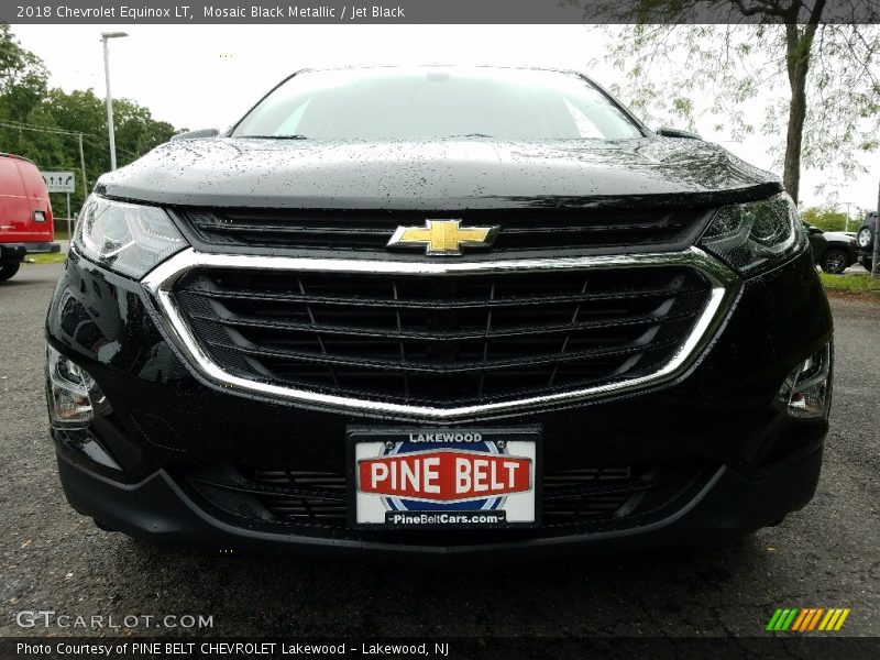Mosaic Black Metallic / Jet Black 2018 Chevrolet Equinox LT