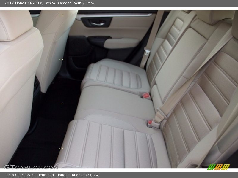 White Diamond Pearl / Ivory 2017 Honda CR-V LX