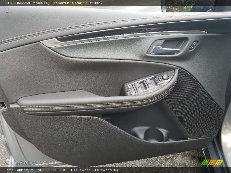 Pepperdust Metallic / Jet Black 2018 Chevrolet Impala LT