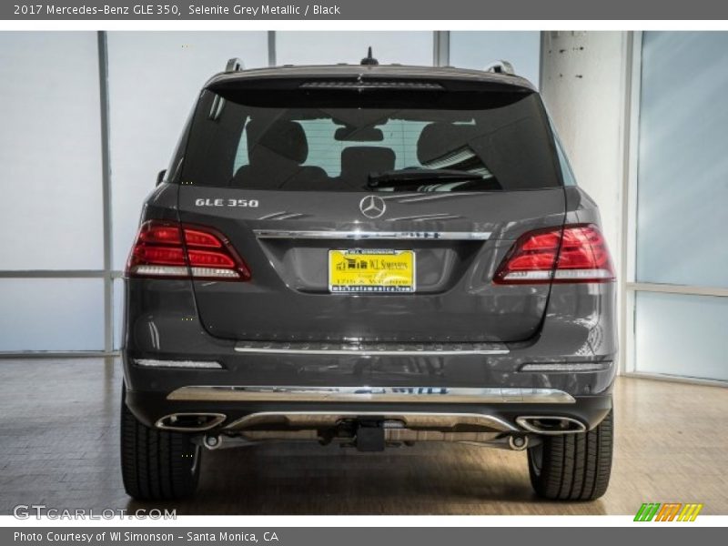 Selenite Grey Metallic / Black 2017 Mercedes-Benz GLE 350