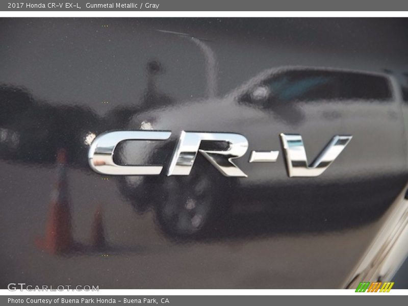 Gunmetal Metallic / Gray 2017 Honda CR-V EX-L