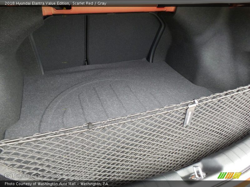 Scarlet Red / Gray 2018 Hyundai Elantra Value Edition