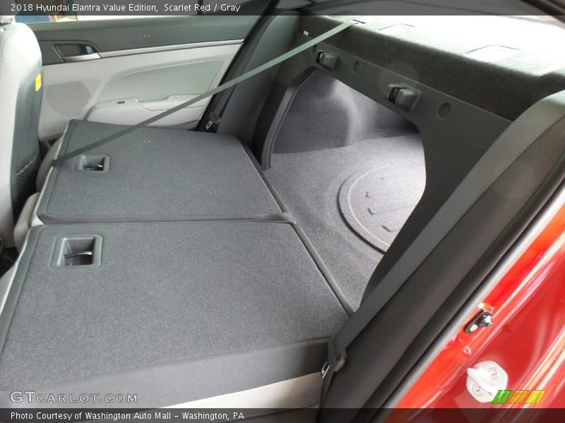 Scarlet Red / Gray 2018 Hyundai Elantra Value Edition