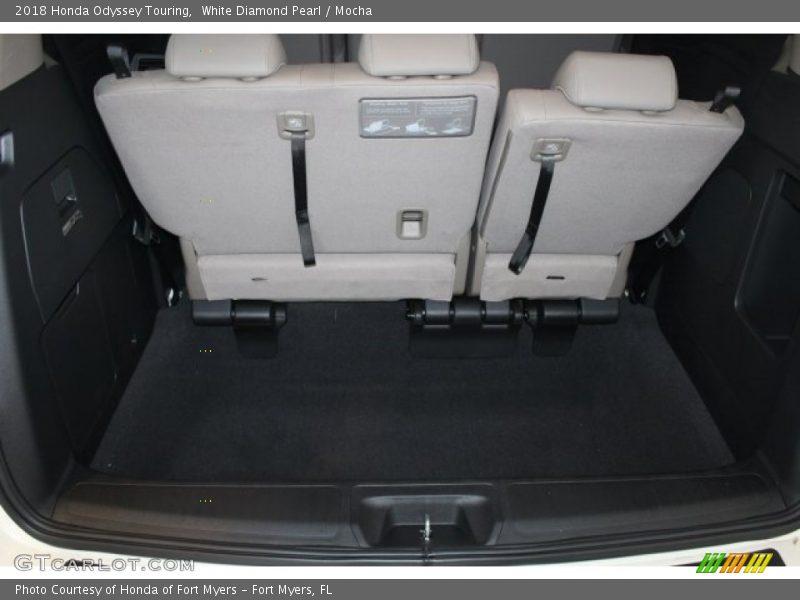 White Diamond Pearl / Mocha 2018 Honda Odyssey Touring
