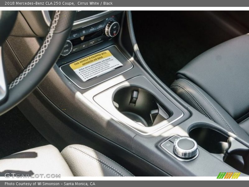 Cirrus White / Black 2018 Mercedes-Benz CLA 250 Coupe
