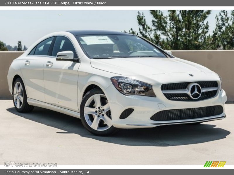 Front 3/4 View of 2018 CLA 250 Coupe