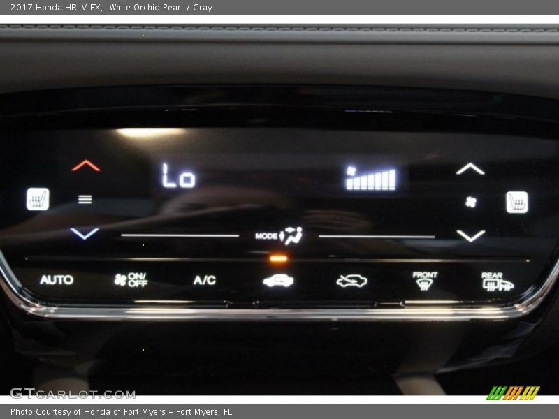 White Orchid Pearl / Gray 2017 Honda HR-V EX