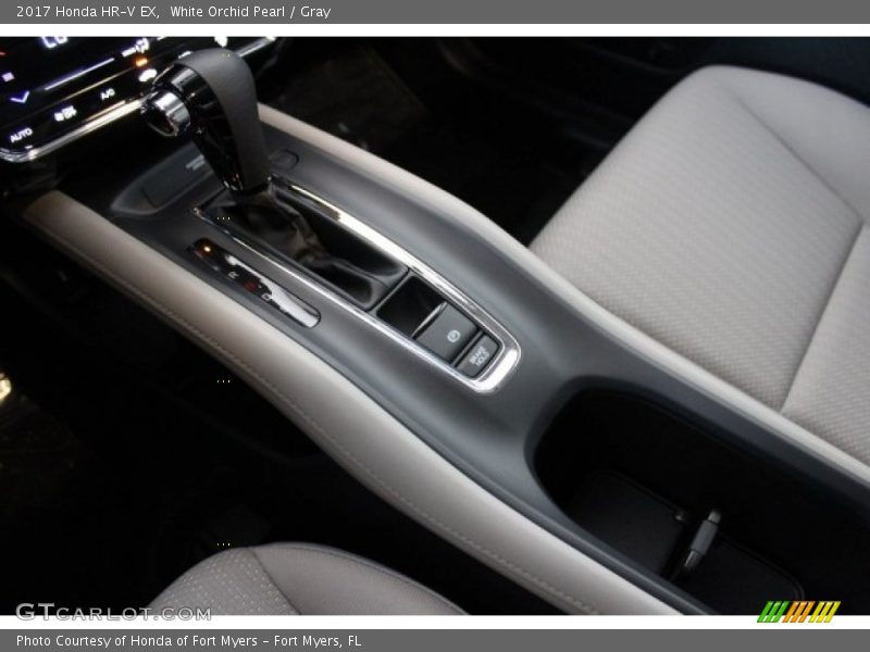 White Orchid Pearl / Gray 2017 Honda HR-V EX