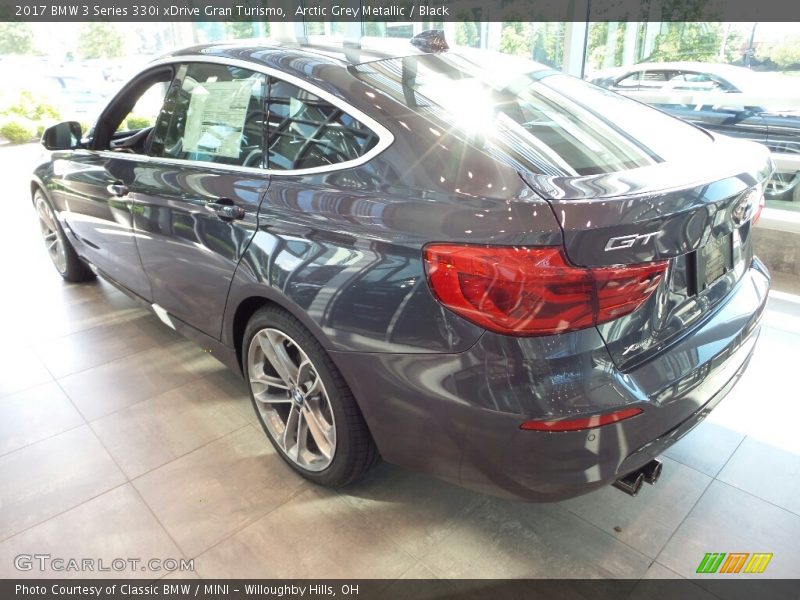 Arctic Grey Metallic / Black 2017 BMW 3 Series 330i xDrive Gran Turismo