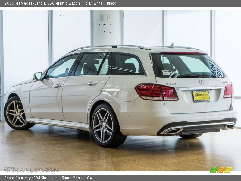 Polar White / Black 2016 Mercedes-Benz E 350 4Matic Wagon