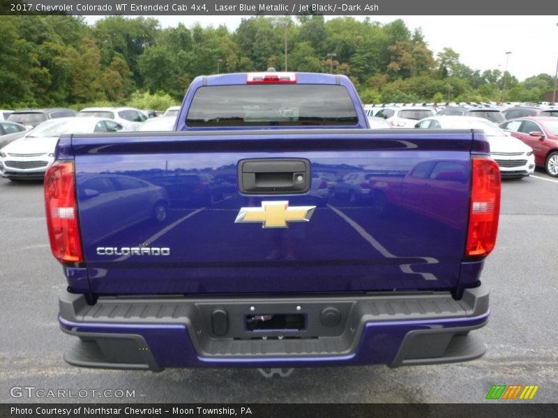 Laser Blue Metallic / Jet Black/­Dark Ash 2017 Chevrolet Colorado WT Extended Cab 4x4