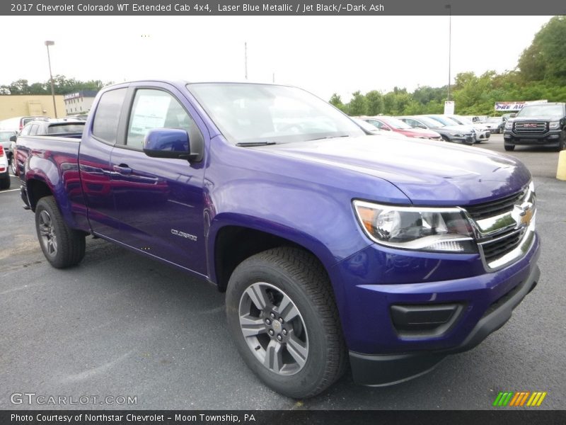 Laser Blue Metallic / Jet Black/­Dark Ash 2017 Chevrolet Colorado WT Extended Cab 4x4