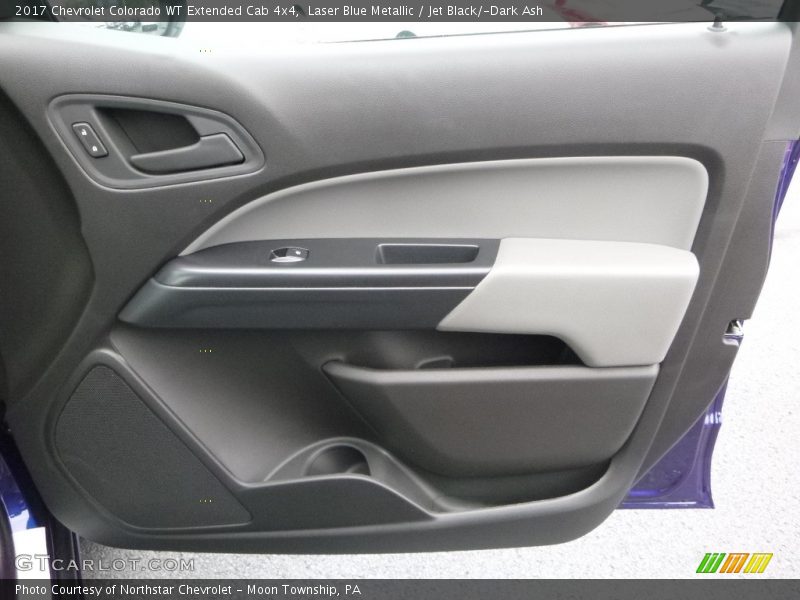 Laser Blue Metallic / Jet Black/­Dark Ash 2017 Chevrolet Colorado WT Extended Cab 4x4