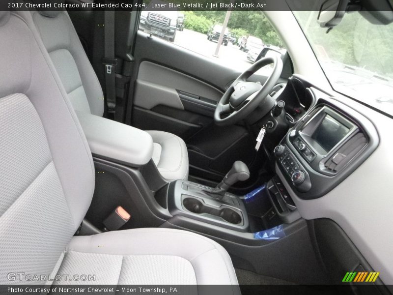 Laser Blue Metallic / Jet Black/­Dark Ash 2017 Chevrolet Colorado WT Extended Cab 4x4