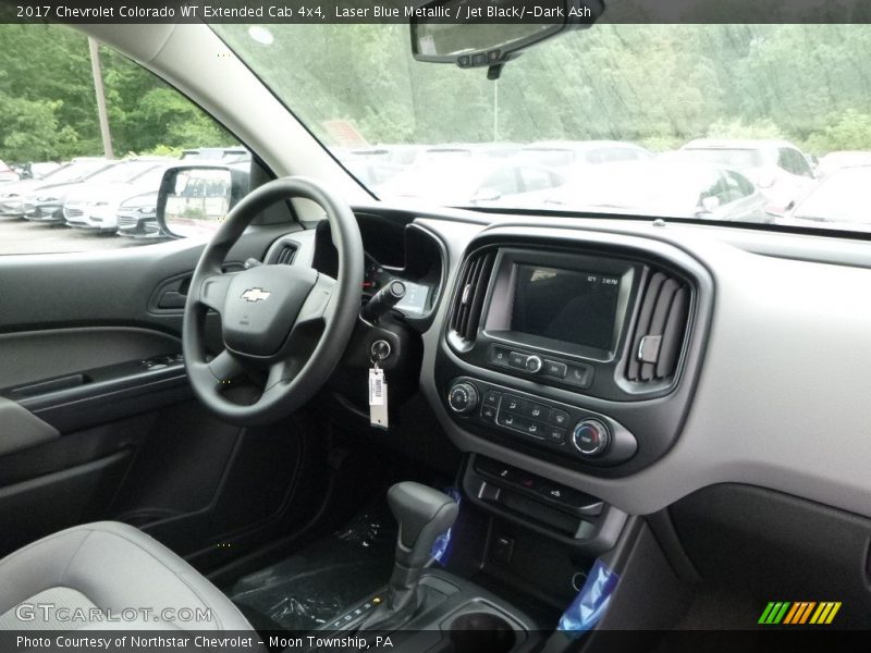Laser Blue Metallic / Jet Black/­Dark Ash 2017 Chevrolet Colorado WT Extended Cab 4x4