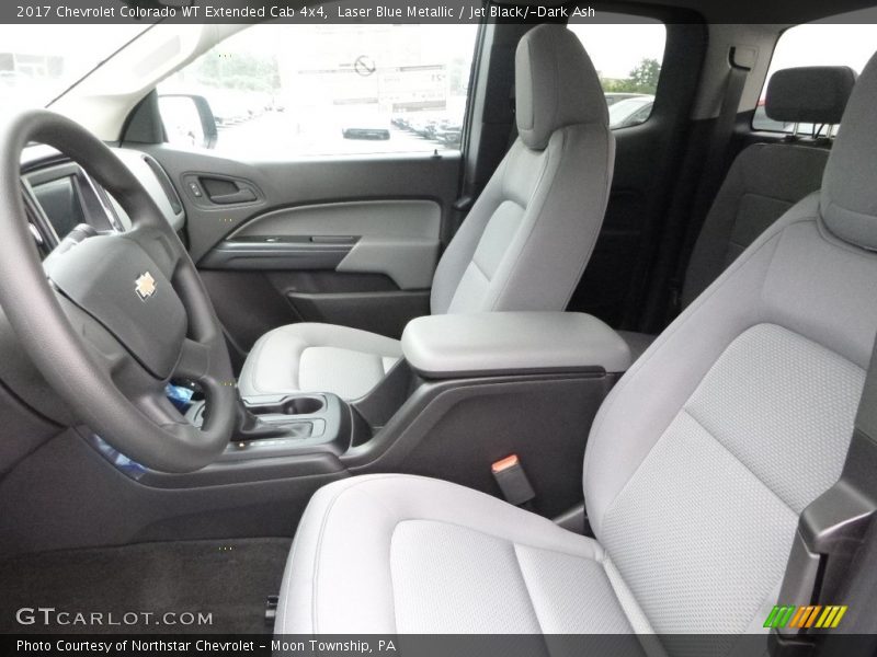 Laser Blue Metallic / Jet Black/­Dark Ash 2017 Chevrolet Colorado WT Extended Cab 4x4