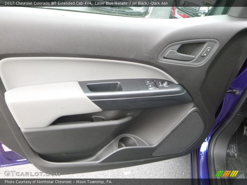 Laser Blue Metallic / Jet Black/­Dark Ash 2017 Chevrolet Colorado WT Extended Cab 4x4