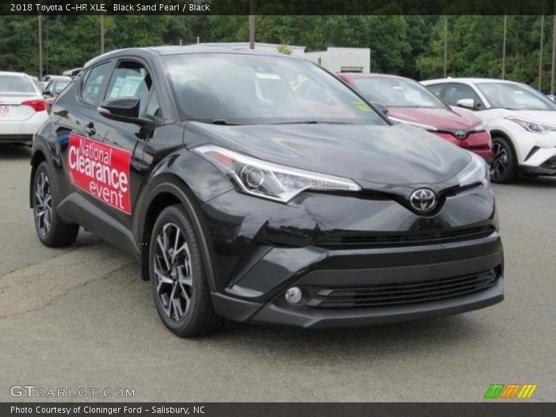 Black Sand Pearl / Black 2018 Toyota C-HR XLE
