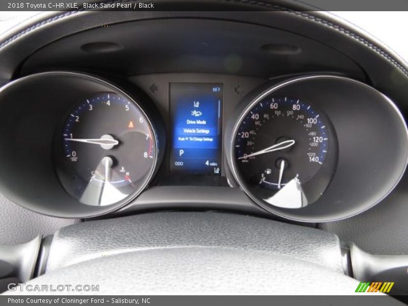 Black Sand Pearl / Black 2018 Toyota C-HR XLE