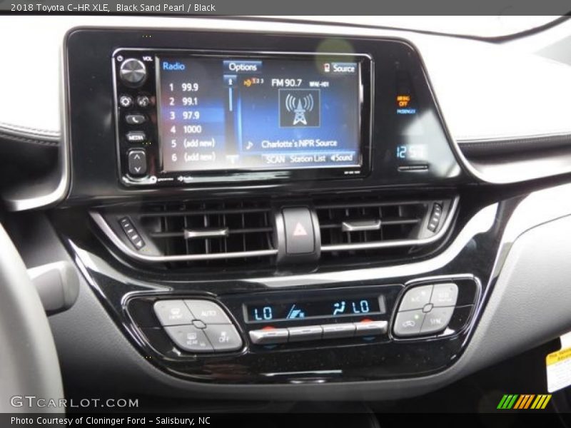 Black Sand Pearl / Black 2018 Toyota C-HR XLE