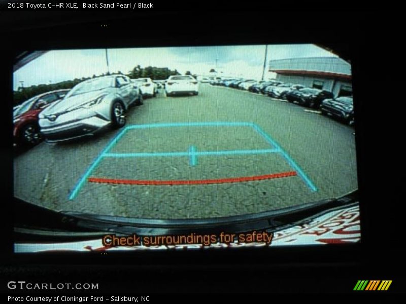 Black Sand Pearl / Black 2018 Toyota C-HR XLE