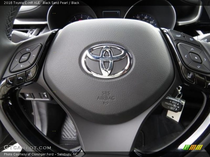 Black Sand Pearl / Black 2018 Toyota C-HR XLE