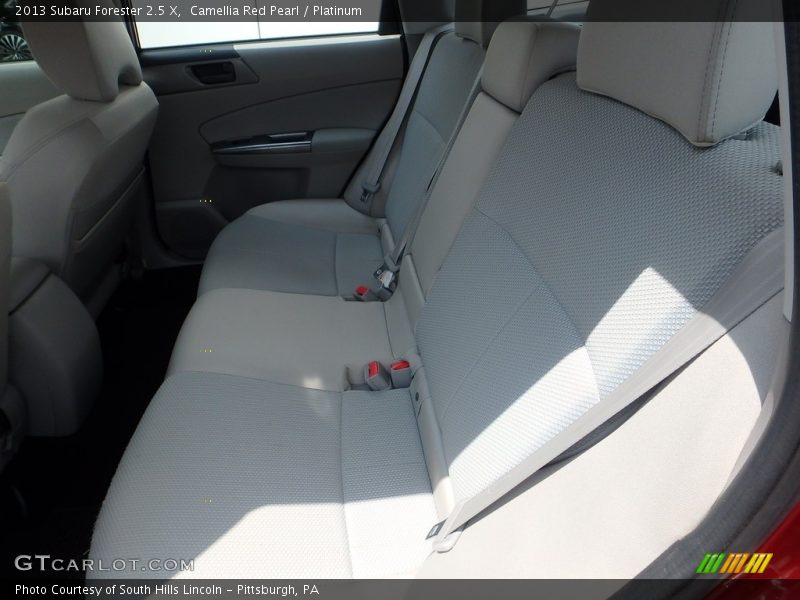 Camellia Red Pearl / Platinum 2013 Subaru Forester 2.5 X
