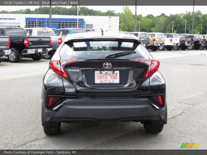 Black Sand Pearl / Black 2018 Toyota C-HR XLE