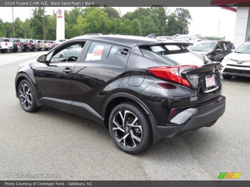 Black Sand Pearl / Black 2018 Toyota C-HR XLE