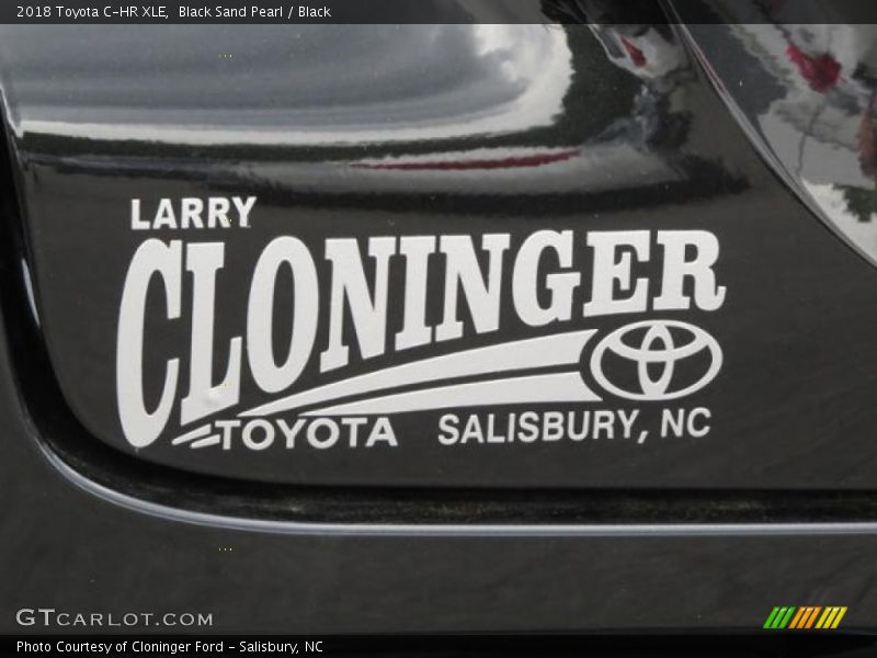 Black Sand Pearl / Black 2018 Toyota C-HR XLE