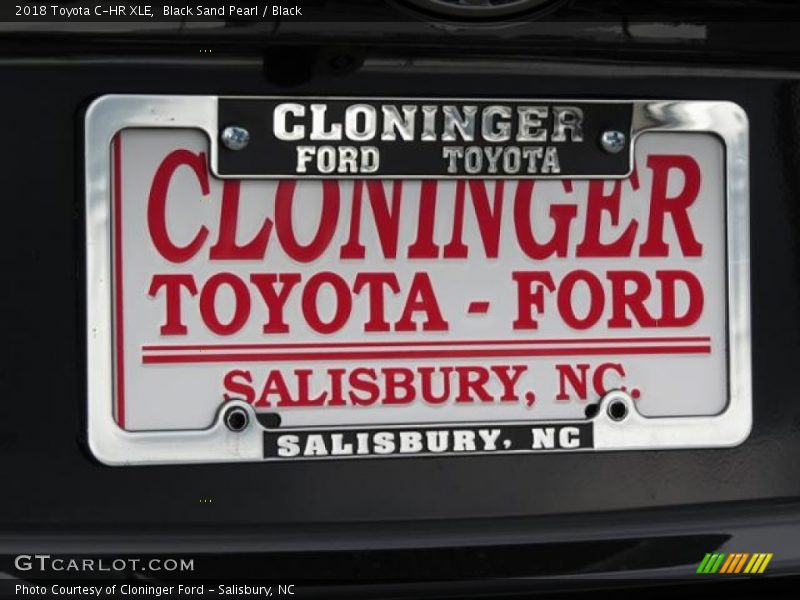 Black Sand Pearl / Black 2018 Toyota C-HR XLE