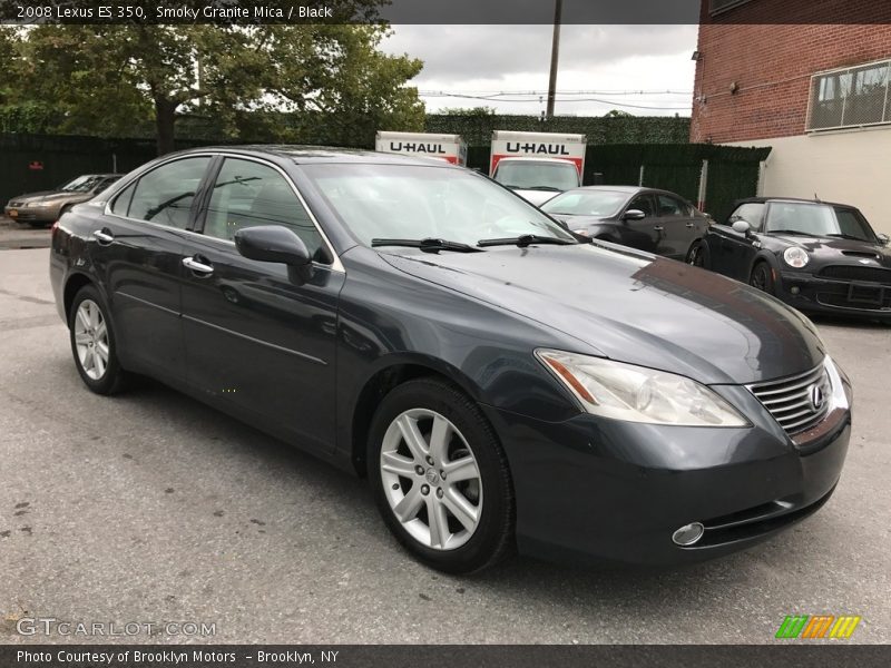 Smoky Granite Mica / Black 2008 Lexus ES 350