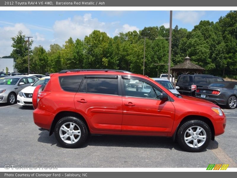 Barcelona Red Metallic / Ash 2012 Toyota RAV4 V6 4WD