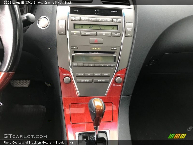 Smoky Granite Mica / Black 2008 Lexus ES 350