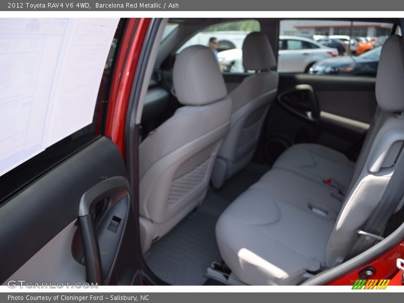 Barcelona Red Metallic / Ash 2012 Toyota RAV4 V6 4WD
