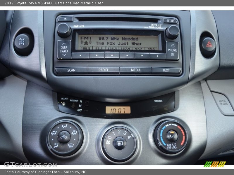Barcelona Red Metallic / Ash 2012 Toyota RAV4 V6 4WD