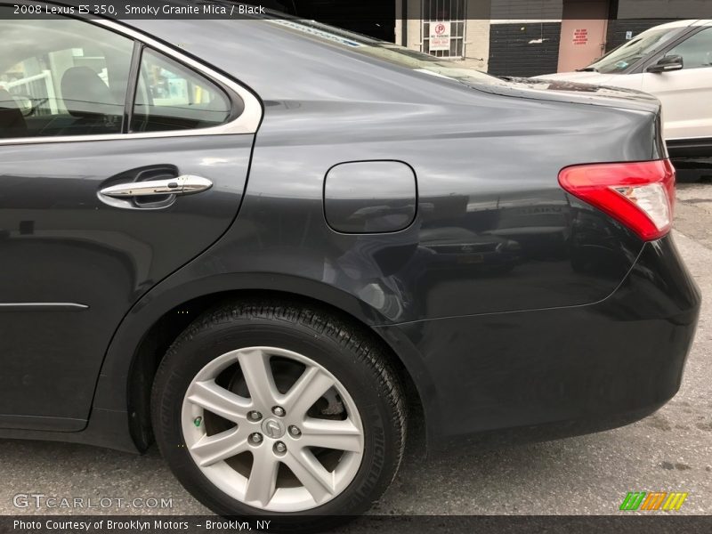Smoky Granite Mica / Black 2008 Lexus ES 350