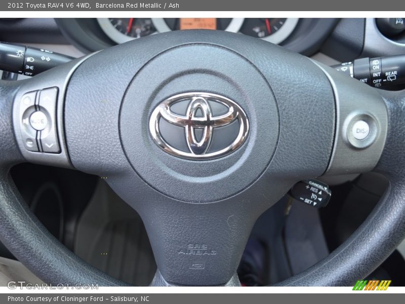 Barcelona Red Metallic / Ash 2012 Toyota RAV4 V6 4WD