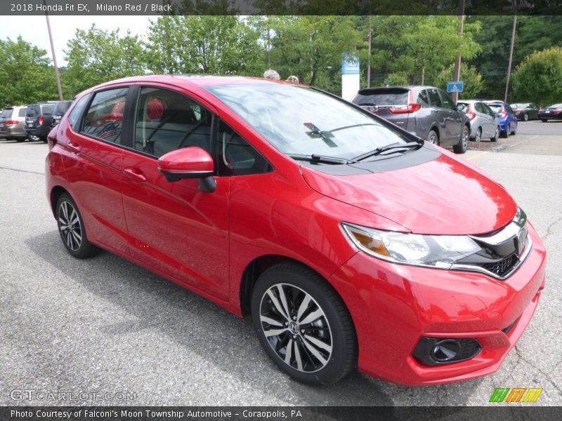 Front 3/4 View of 2018 Fit EX