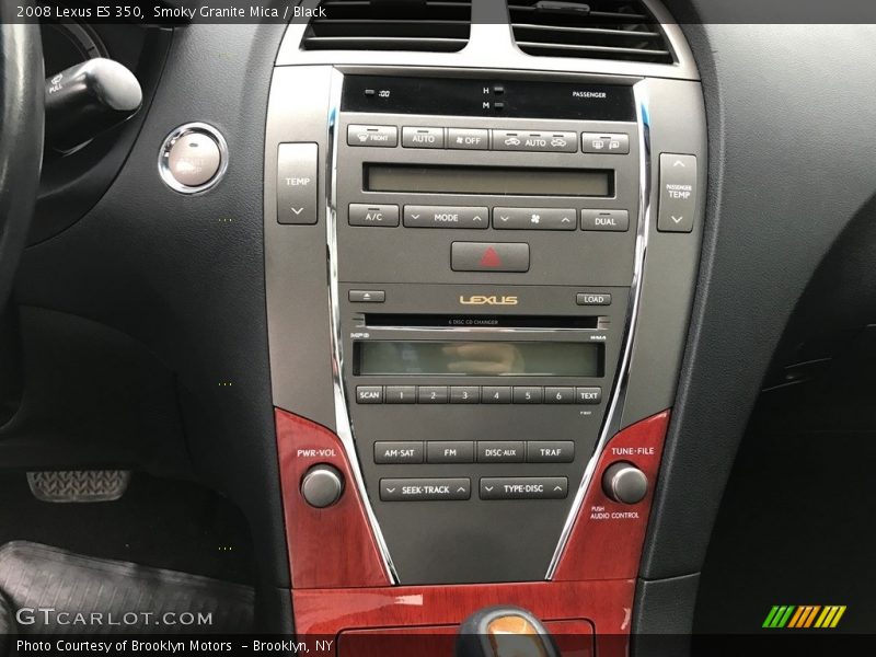 Smoky Granite Mica / Black 2008 Lexus ES 350
