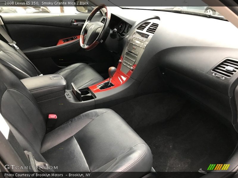 Smoky Granite Mica / Black 2008 Lexus ES 350