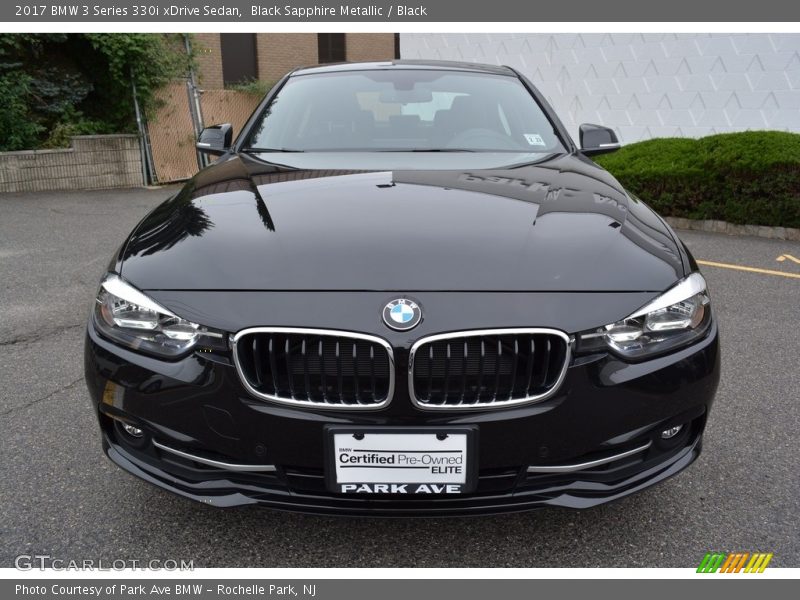 Black Sapphire Metallic / Black 2017 BMW 3 Series 330i xDrive Sedan