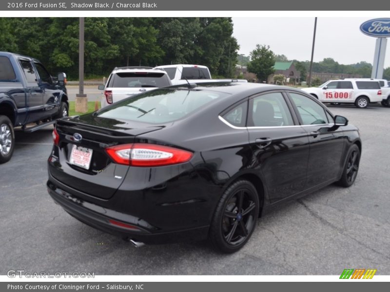 Shadow Black / Charcoal Black 2016 Ford Fusion SE