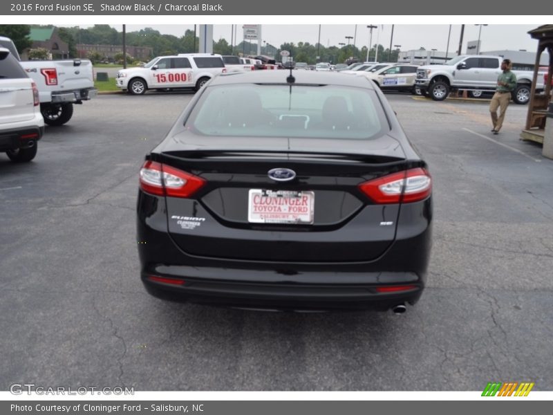 Shadow Black / Charcoal Black 2016 Ford Fusion SE