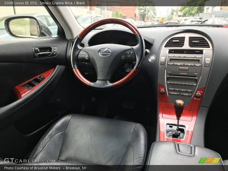 Smoky Granite Mica / Black 2008 Lexus ES 350
